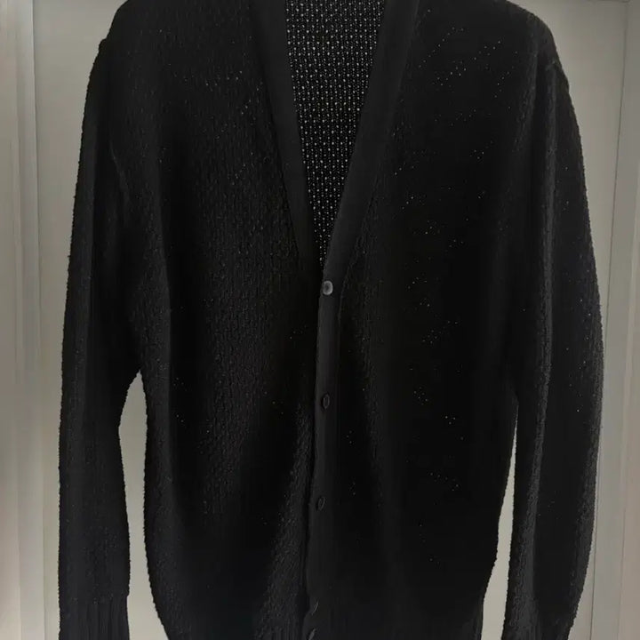 [BUNJANG] COMOLLI 26SS 5G Cardigan Size 3 Black / 코모리 26ss 5G 가디건 3 사이즈
