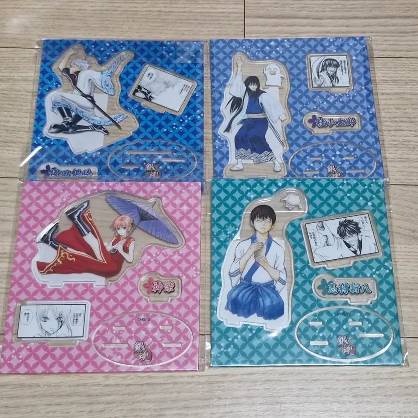 [BUNJANG] Gintama Set of 4 Drip Shop Dioramas / 은혼 4종 일괄 중프샵 디오라마