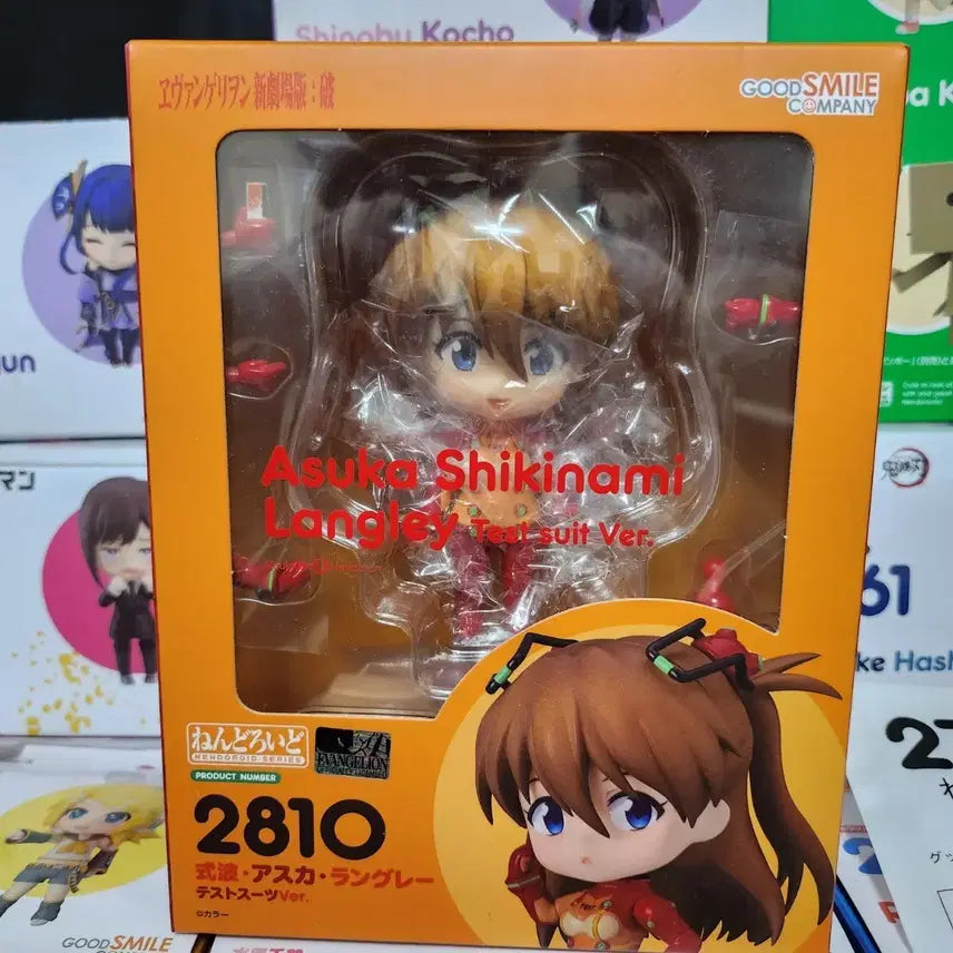 [BUNJANG] Good Smile Company Evangelion Unit-02 Production Model Test Type-02 Asuka Langley Soryu Figure / (특전)굿스마일 에반게리온 2810 테스터슈트 아스카 피규어