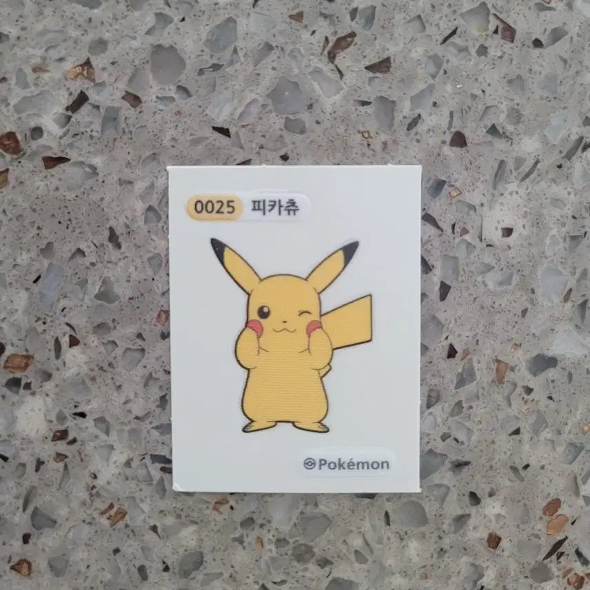 [BUNJANG] Pokemon Pikachu Sticker / 포켓몬 피카츄 띠부씰