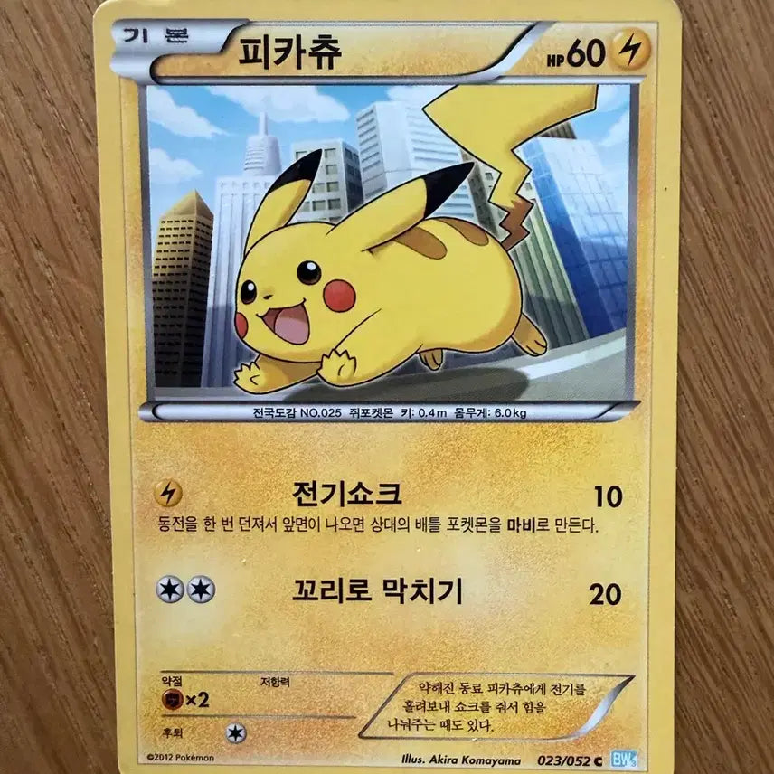 [SOLD OUT] 피카츄 bw버전