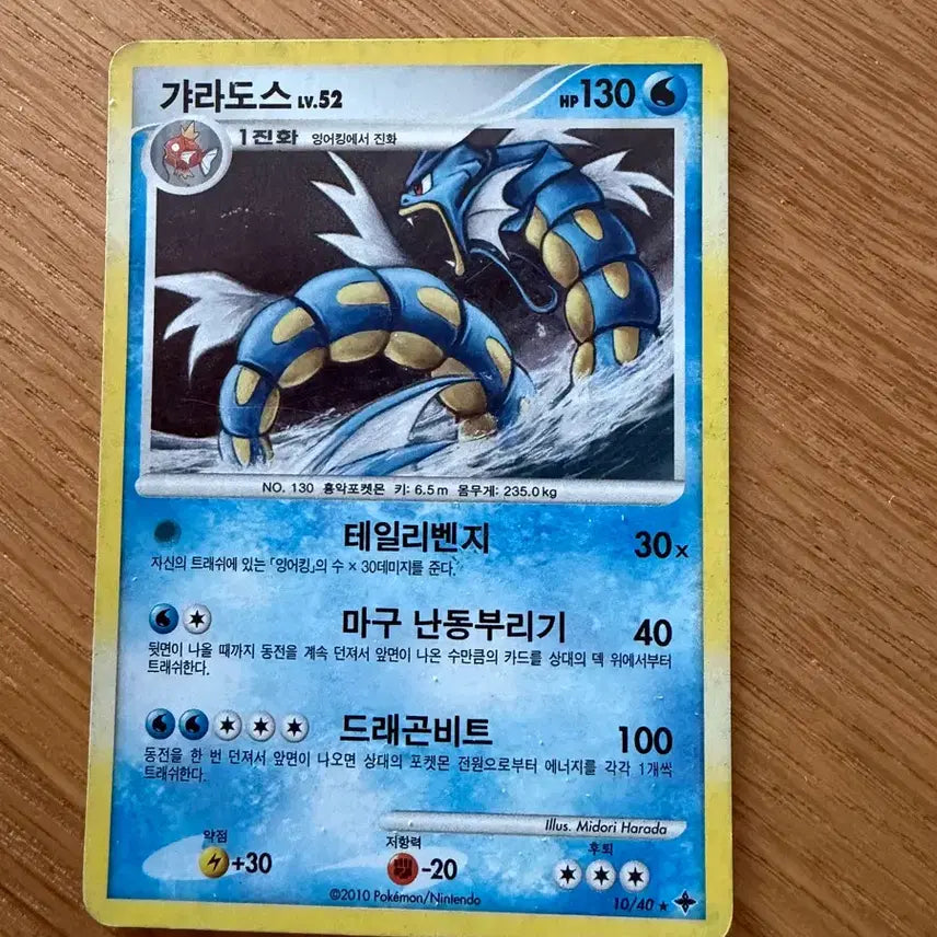 [SOLD OUT] 갸라도스 카드