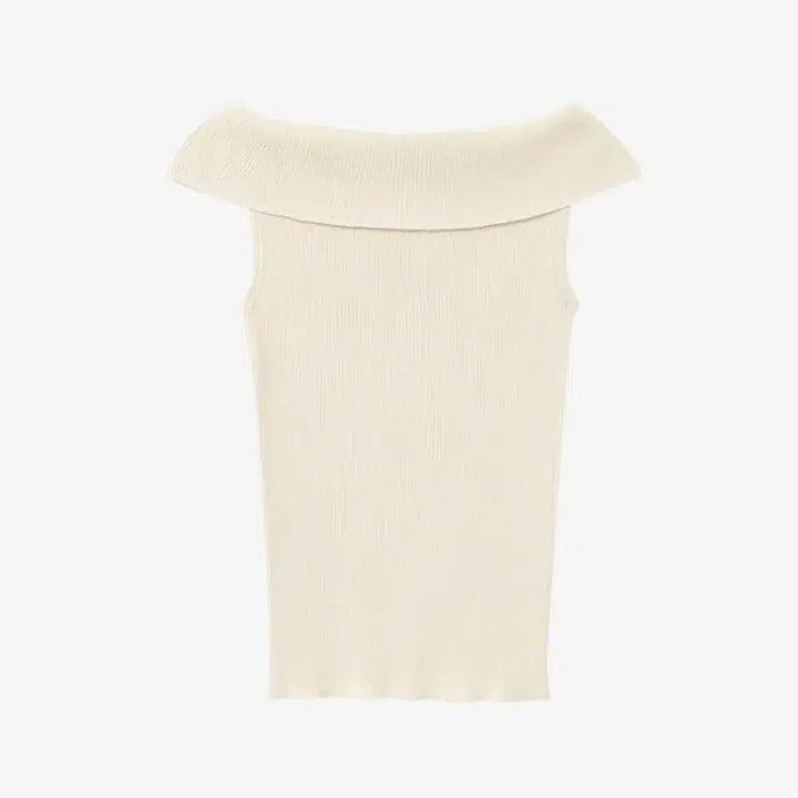 [BUNJANG] Carriere Off Shoulder Knit Top / carriere 케리에르 오프숄더 니트 탑