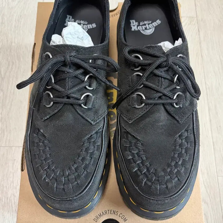 [BUNJANG] Dr. Martens Ramsey Creeper Black Suede UK 8 / 닥터마틴 램지 크리퍼 블랙 40572001/ UK8(270)