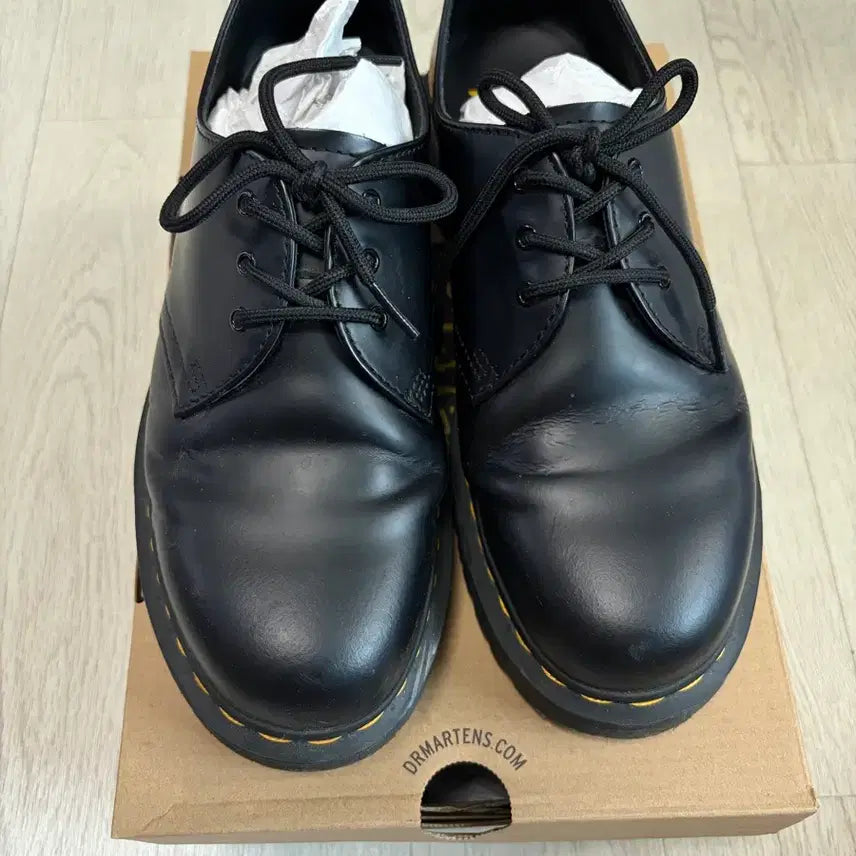 [BUNJANG] Dr. Martens 1461 Bex Black Leather Boots UK 8 (270mm) / 닥터마틴 1461 벡스 블랙 UK8(270)