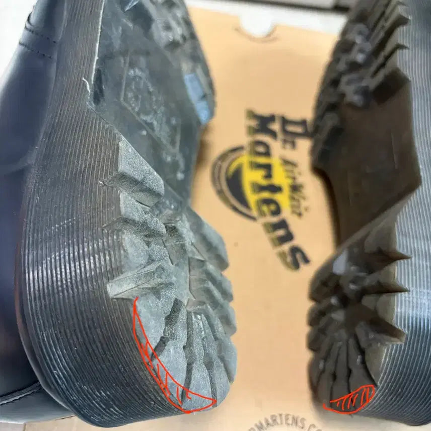 [BUNJANG] Dr. Martens 1461 Bex Black Leather Boots UK 8 (270mm) / 닥터마틴 1461 벡스 블랙 UK8(270)