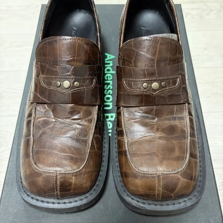 [BUNJANG] Andersson Bell Broyles Penny Loafers Brown / 앤더슨벨 브로일스 페니 로퍼 aaa293m BROWN, 260(41)