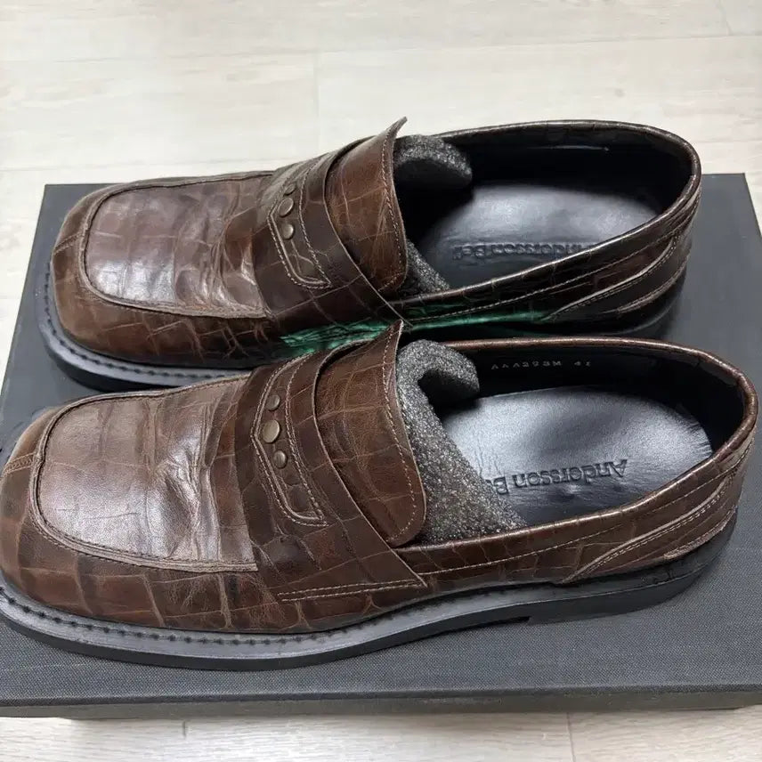 [BUNJANG] Andersson Bell Broyles Penny Loafers Brown / 앤더슨벨 브로일스 페니 로퍼 aaa293m BROWN, 260(41)