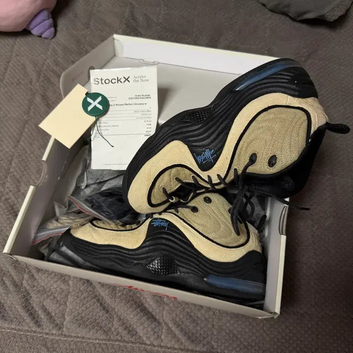 [BUNJANG] Nike x Stussy Air Penny 2 Rattan &amp; Limestone (280) / [280]나이키x스투시 에어페니2 라탄 앤 라임스톤