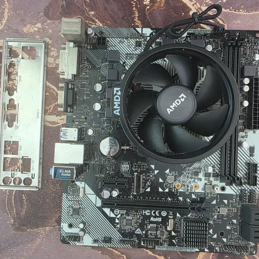 [BUNJANG] AMD Ryzen 7 1700 CPU and A320M Motherboard Set / ryzen 1700 a320m 보드셋