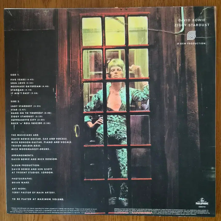 [BUNJANG] David Bowie Ziggy Stardust LP / 데이비드 보위 david bowie ziggy stardust lp
