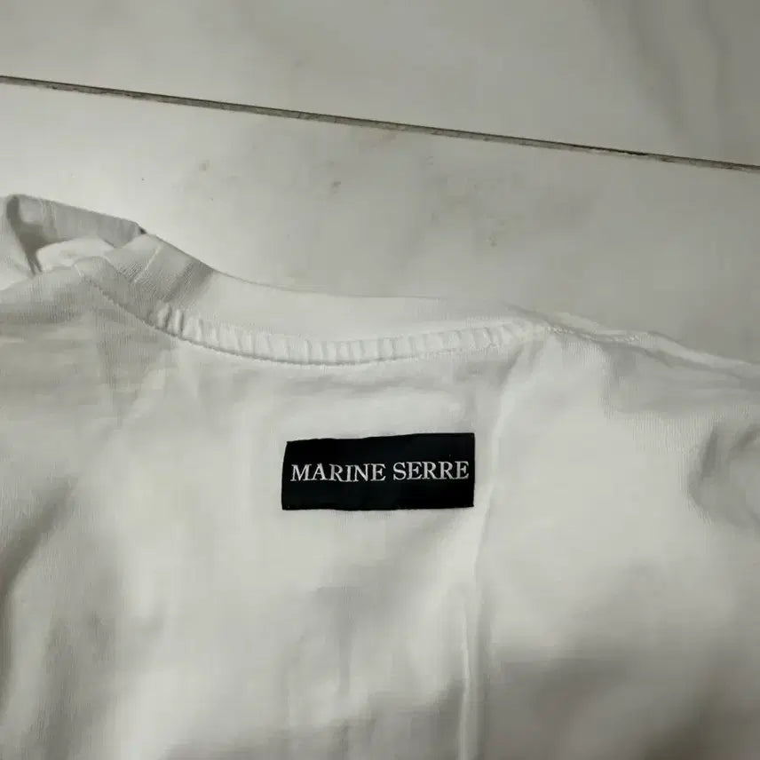 [BUNJANG] Marineserre Short Sleeve T-Shirt / 마린세르 반팔