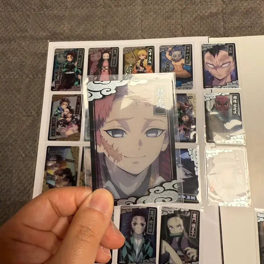 [BUNJANG] Demon Slayer Forte Collectors Card Set 1 (21 Types, Complete) / (희귀단종)귀멸의칼날 포르테 콜렉터즈카드 1탄 21종 전종류