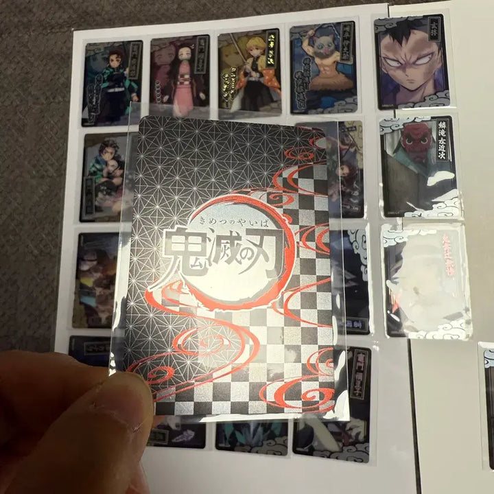 [BUNJANG] Demon Slayer Forte Collectors Card Set 1 (21 Types, Complete) / (희귀단종)귀멸의칼날 포르테 콜렉터즈카드 1탄 21종 전종류