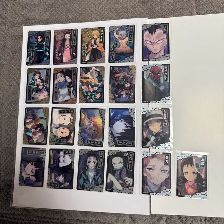 [BUNJANG] Demon Slayer Forte Collectors Card Set 1 (21 Types, Complete) / (희귀단종)귀멸의칼날 포르테 콜렉터즈카드 1탄 21종 전종류