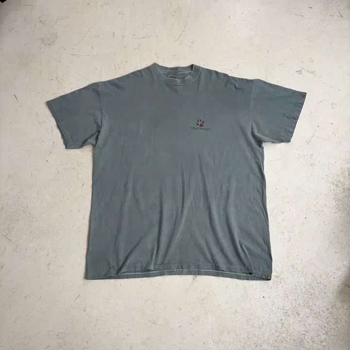 [BUNJANG] 90s USA Yellowstone Single Stitch Short Sleeve T-Shirt 2XL / 90s USA 옐로우스톤 빈티지 싱글스티치 반팔티 2XL