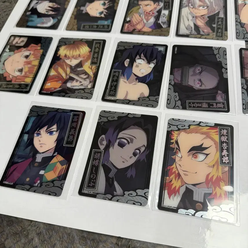[BUNJANG] Demon Slayer Forte Collectors Card Part 2 Full Set (21 Types) / (희귀단종)귀멸의칼날 포르테 콜렉터즈카드 2탄 21종 전종류