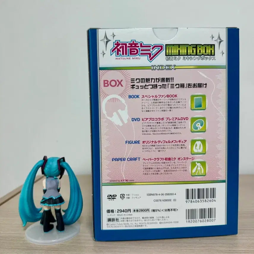 [BUNJANG] Hatsune Miku Mixing Box Kei Original Art Figure / 하츠네 미쿠 믹싱박스 피규어 팝니다