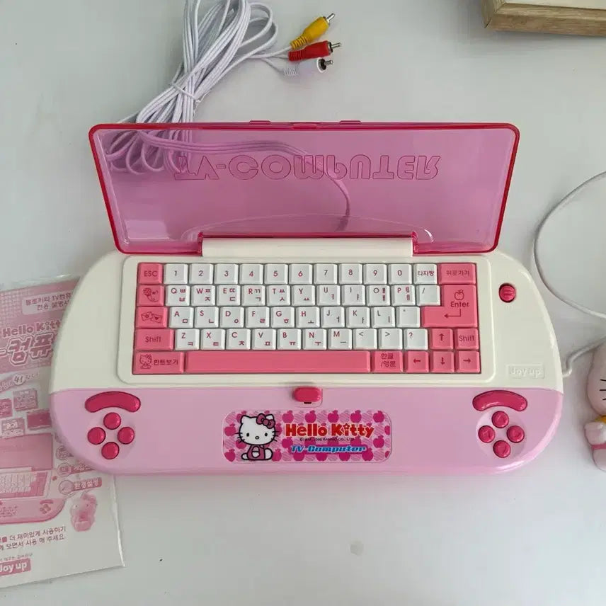 [BUNJANG] Hello Kitty TV Computer Keyboard Toy / 주말까지만할인(고전완구)헬로키티 TV 컴퓨터 키보드