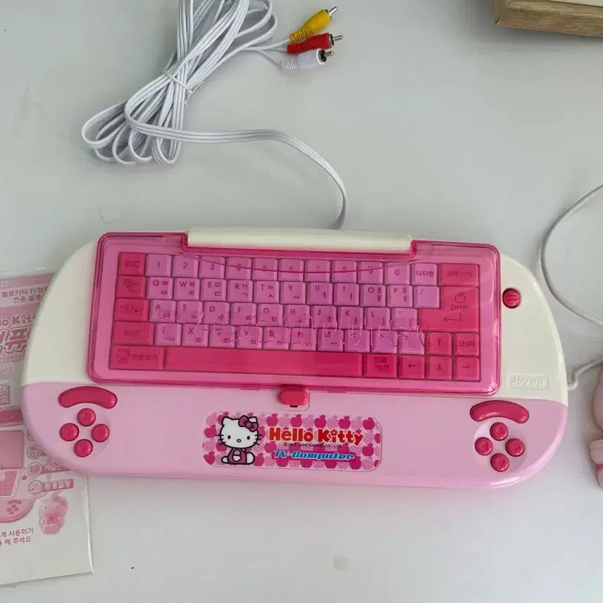 [BUNJANG] Hello Kitty TV Computer Keyboard Toy / 주말까지만할인(고전완구)헬로키티 TV 컴퓨터 키보드