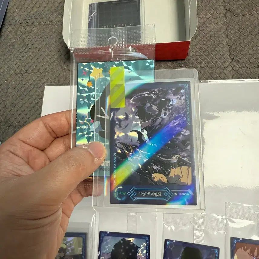 [BUNJANG] Solo Leveling Promo Card PR03 (Sealed + Unsealed) / (미개봉+개봉)나혼자만레벨업 PR카드 3번 프로모션 한정판