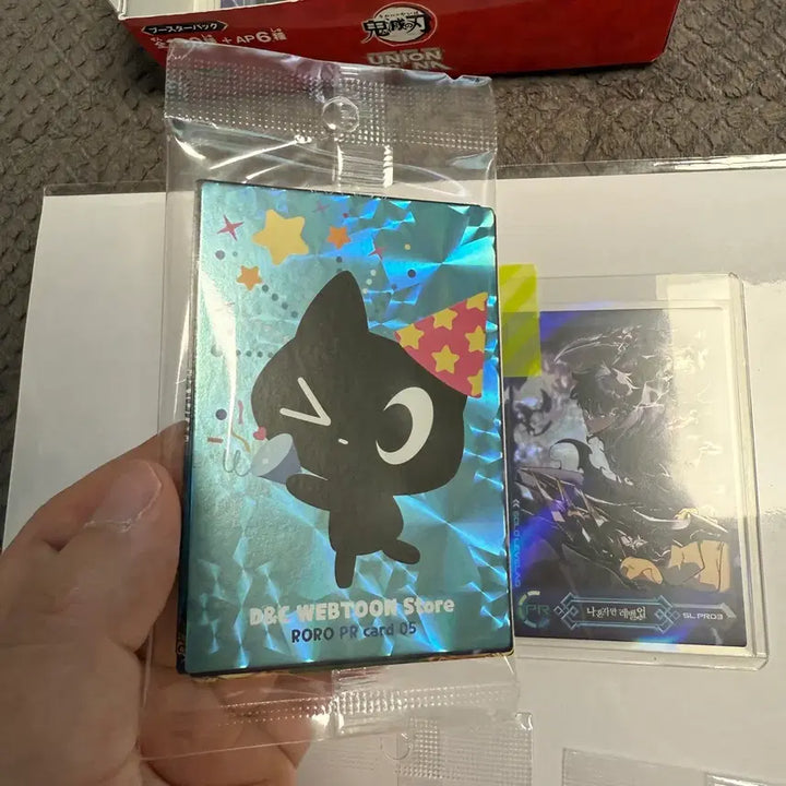 [BUNJANG] Solo Leveling Promo Card PR03 (Sealed + Unsealed) / (미개봉+개봉)나혼자만레벨업 PR카드 3번 프로모션 한정판