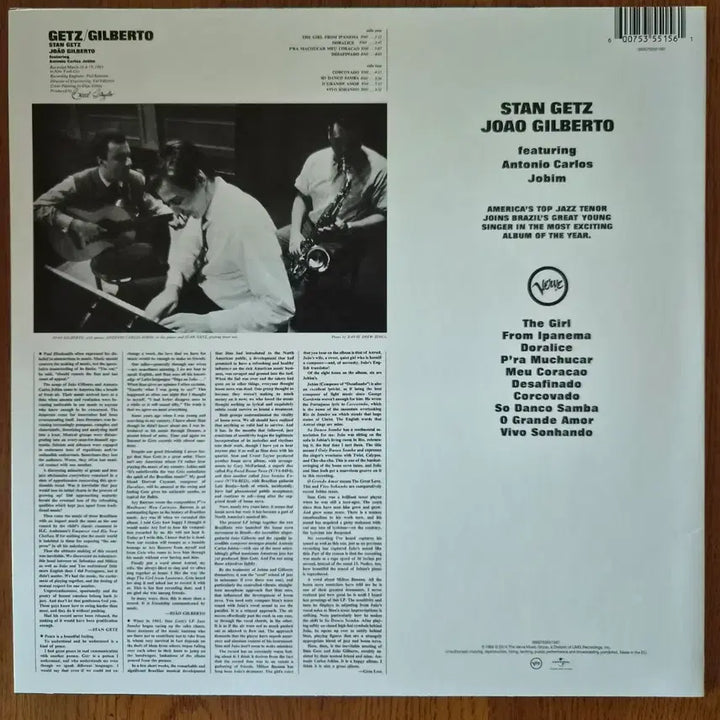 [BUNJANG] Stan Getz Getz/Gilberto Vinyl LP / stan getz getz/gilberto lp