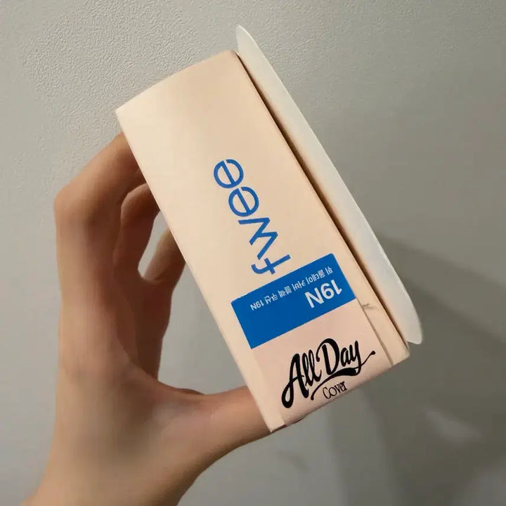 [BUNJANG] Ff Ff All Day Cover Black Cushion SPF50+ PA++++ 19N (Base + Refill) / 퓌 올데이 커버 블랙 쿠션 19N 본품+리필