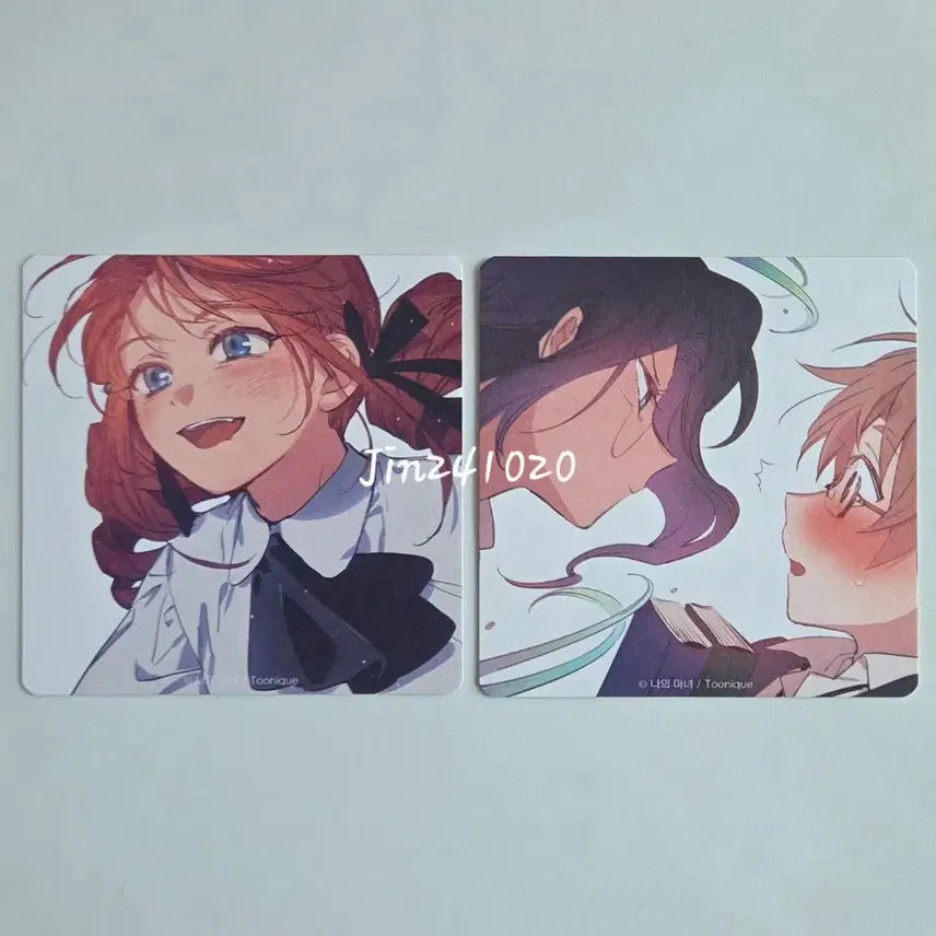 [BUNJANG] My Witch Coaster Set (Holly/Violetta.Rain) / 나의 마녀 코스터(홀리/비올렛타.레인)