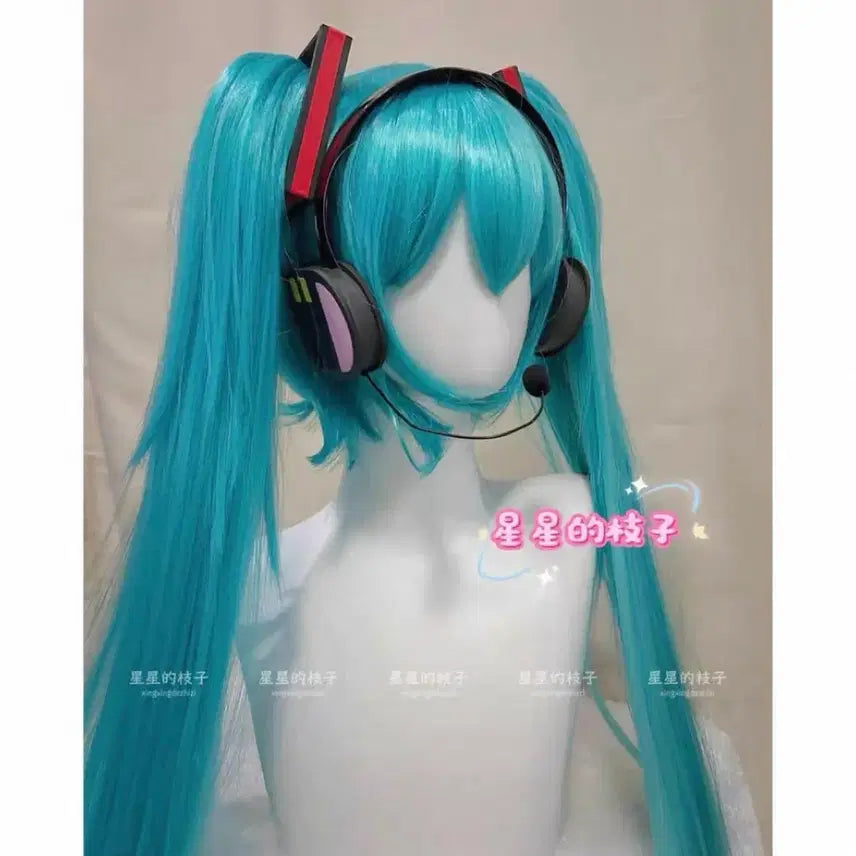 [BUNJANG] Hatsune Miku Cosplay Vocaloid Outfit Set Size M / [M/풀셋]보컬로이드 하츠네미쿠 코스프레
