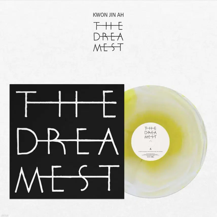 [BUNJANG] Kwon Jin-ah 3rd Album The Dreamest Color Vinyl LP / 권진아 LP - 3집 Album The Dreamest [컬러 LP]
