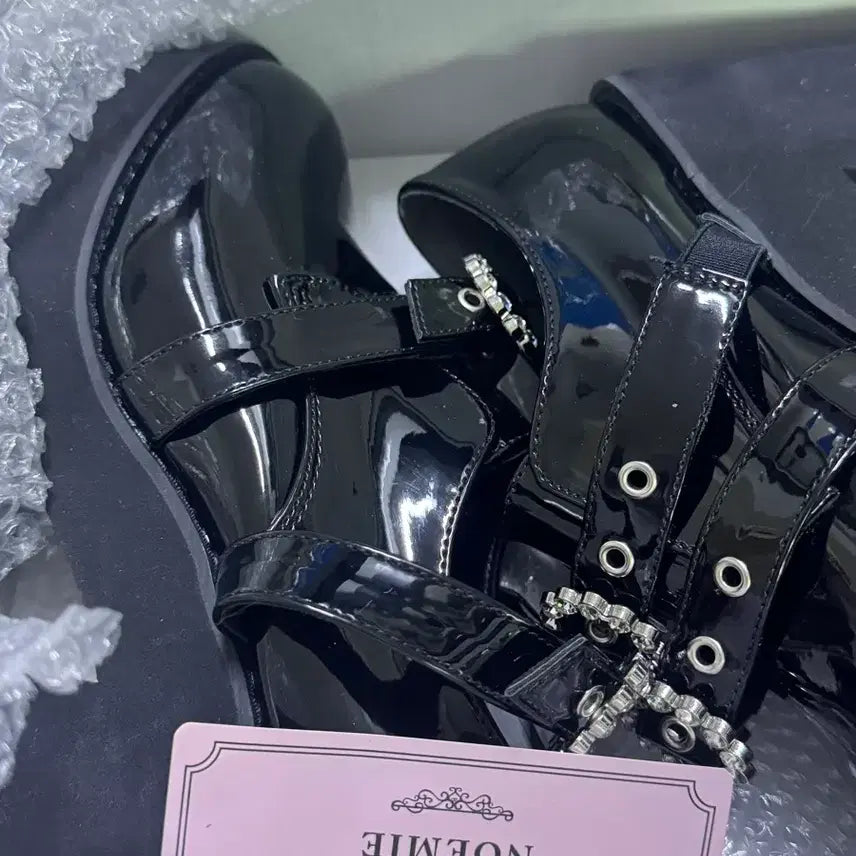 [BUNJANG] NOEMIE Chunky Platform Shoes (L, 240-245) / 노에미 NOEMIE 두꺼운 통굽 구두 L 240~245