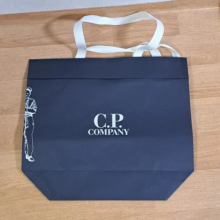 [BUNJANG] CP Company Shopping Bag L Navy / [구김심함/빈티지] CP컴퍼니 쇼핑백 L