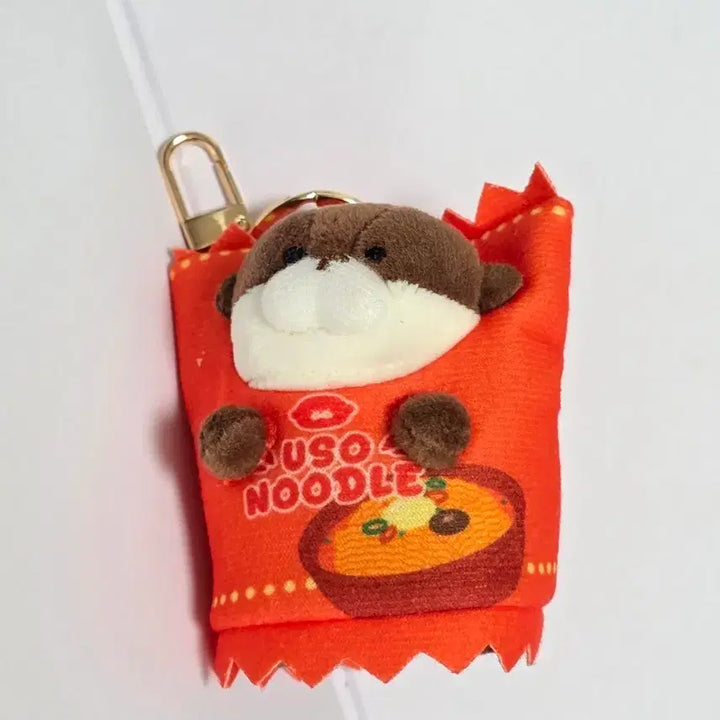 [BUNJANG] Woosoo Woosoo Jjang Ramen Keyring / 우소우소짱 라면 키링