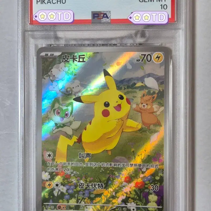 [BUNJANG] Pokemon Card PSA 10 Chinese Edition 2025 Summer Pikachu / 포켓몬카드 PSA10 중국판 2025 여름 피카츄