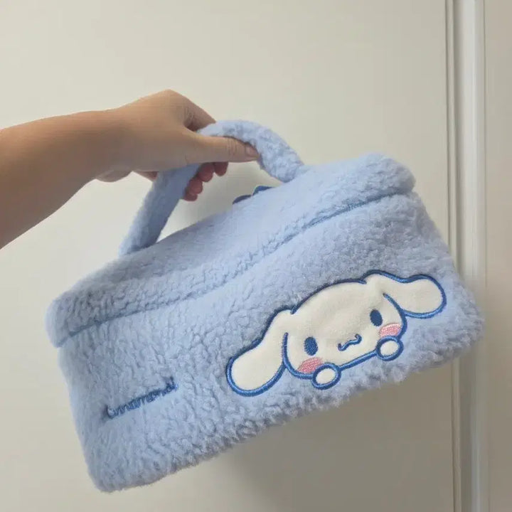 [BUNJANG] Cinnamoroll Puff Pouch / 시나모롤 퍼프 파우치
