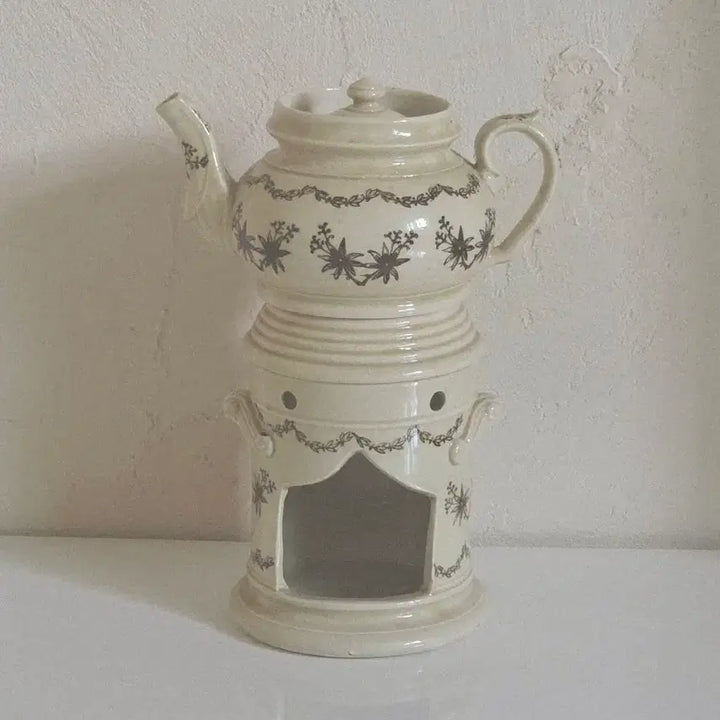 [BUNJANG] Saint-Use Brown Sèvres Porcelain Teapot / (쵸쵸쵸레어)브라운 생유즈 티팟