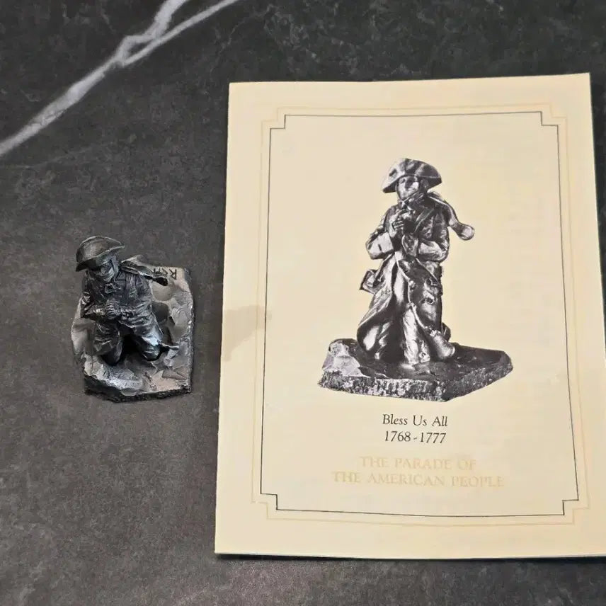 [BUNJANG] Franklin Mint 1979 Pewter Figure &