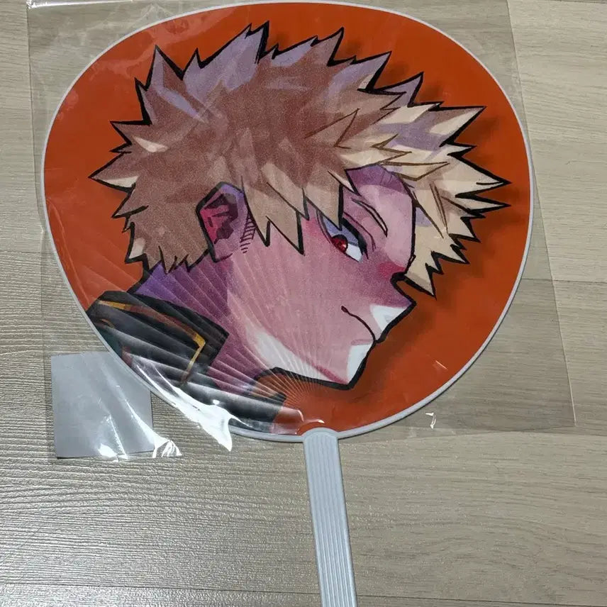 [BUNJANG] My Hero Academia Bakugo Uchiwa Fan (Sealed New) / 히로아카 바쿠고 우치와 미개봉 신품 판매