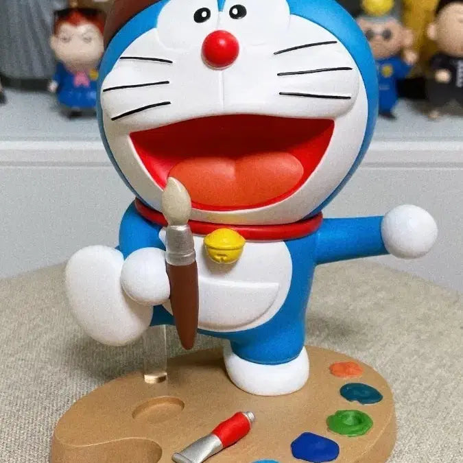 [BUNJANG] Doraemon Future Department Store Pen Stand Figure / 도라에몽 미래백화점 펜 스텐드 피규어
