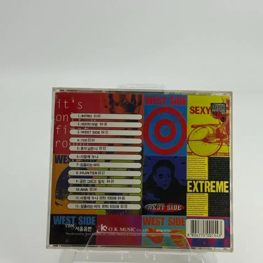 [BUNJANG] Yoo Seung Jun 1997 West Side CD / [CD] 유승준 1997 WEST SIDE 부틀렛 사진참고