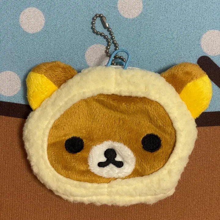 [BUNJANG] Rilakkuma Sheep Coin Pouch Keychain / 상태좋음)리락쿠마 양 동전 지갑 키링