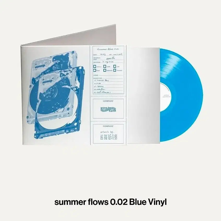 [BUNJANG] wavetoearth LP Blue Sealed / 웨이브투어스 LP 0.02 블루 미개봉 새제품 wavetoearth