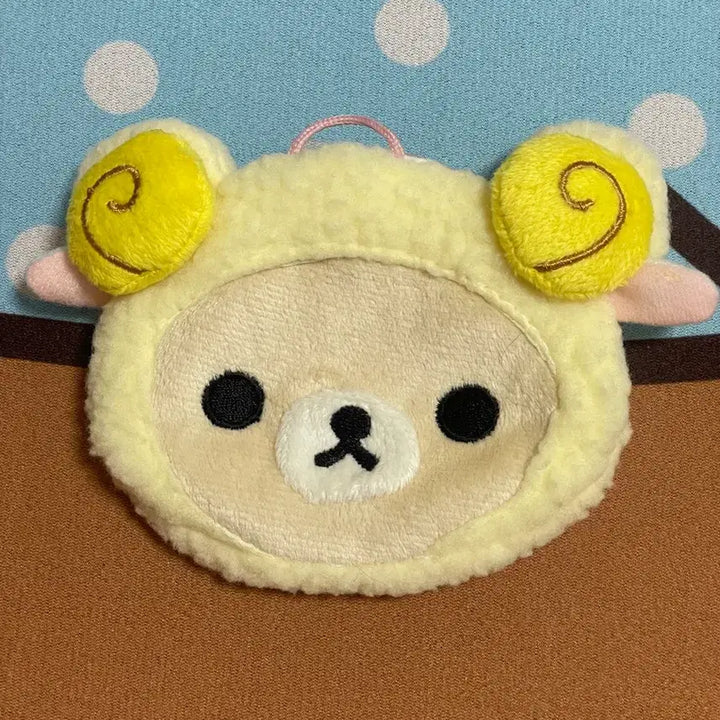 [BUNJANG] Kori Rilakkuma Rabbit Coin Pouch Keychain / 상태좋음)코리락쿠마 양 동전지갑 키링