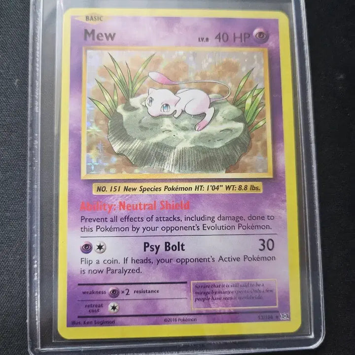 [BUNJANG] North American Edition 20th Anniversary Pokemon Card / 북미판 20주년 뮤