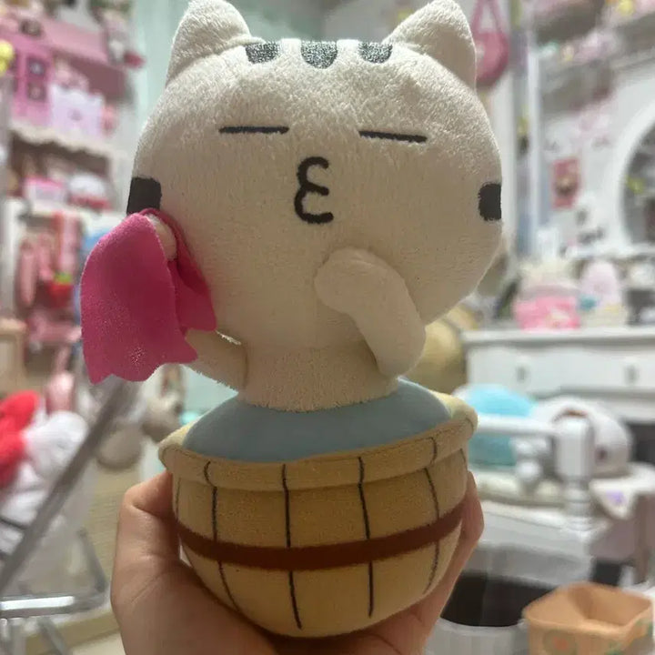 [BUNJANG] Japanese Onsen Cat Plush / 온천고양이 일본 인형