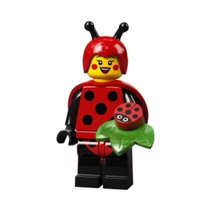 [BUNJANG] Lego Minifigure Ladybug Costume / 레고 미피 무당벌레 알바