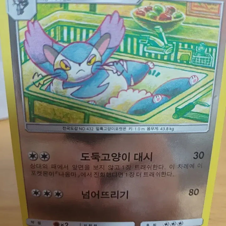 [BUNJANG] Thievul Pokémon Card / 몬냥이 포켓몬 카드