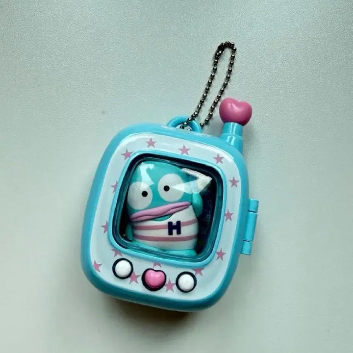 [BUNJANG] Hangyodon Cell Phone Figure Keychain / 한교동 핸드폰/휴대폰 라이트 불빛 피규어 키링 산리오 포켓엘프