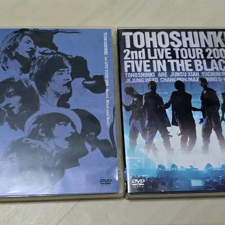 [BUNJANG] TVXQ! 1st &amp; 2nd Japan Live Tour DVD Set / 동방신기 구동방 일본콘 1.2
